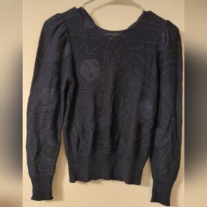 Elegant Navy Sweater